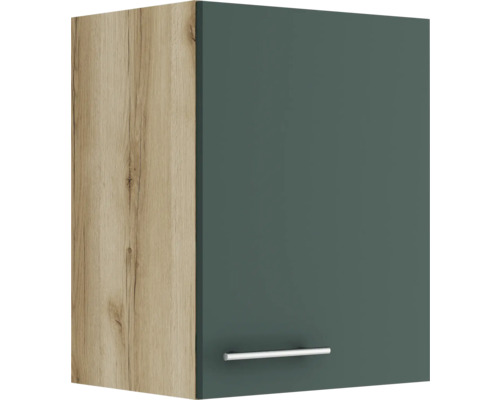 Armoire suspendue Optifit Savona405 lxpxh 45 x 34,6 x 57,6 cm vert mat démontée tirant réversible (montage à gauche ou à droite) Armoire suspendue Optifit Savona405 lxpxh 45 x 34,6 x 57,6 cm vert mat démontée tirant réversible (montage à gauche ou à droite)