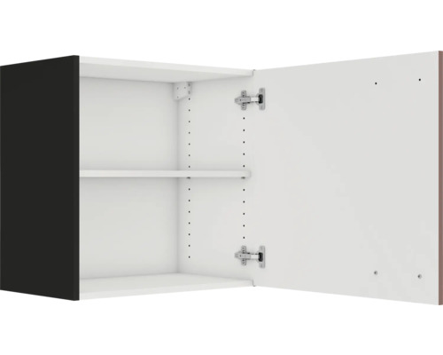 Élément haut ouvert avec étagère et porte