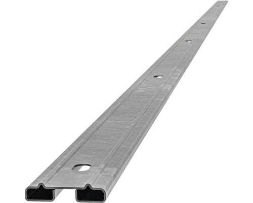 Barre profilée baguette de recouvrement Multi 243 cm, galvanisée Rail métallique avec trous pour fixations
