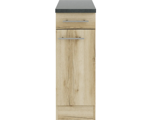 Armoire de salle de bain étroite avec tiroir et porte