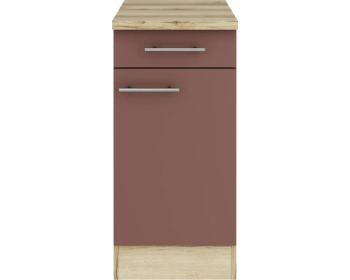 Armoire de cuisine étroite avec tiroir et porte