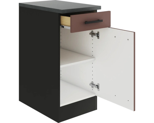 Meuble bas de cuisine avec tiroir et porte