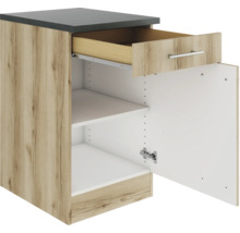 Küchenunterschrank mit Schublade und Tür