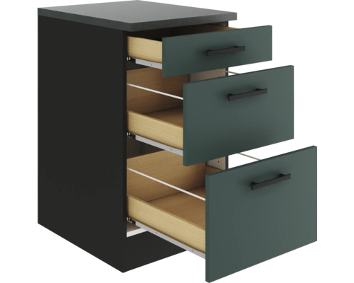 Armoire avec trois tiroirs