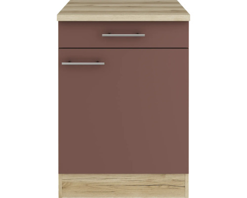 Meuble bas avec tiroir et porte pour salle de bain ou cuisine