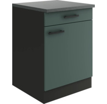 Meuble bas de cuisine avec tiroir et porte