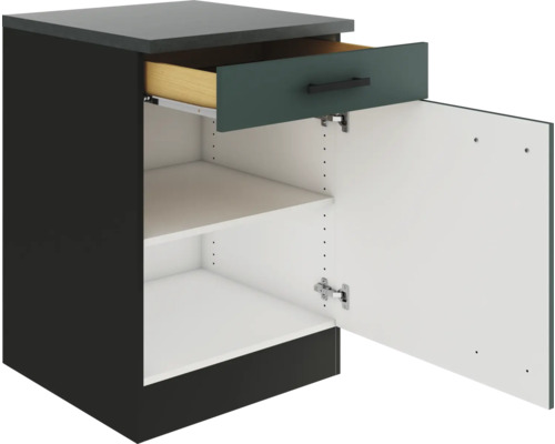 Meuble bas avec tiroir et porte