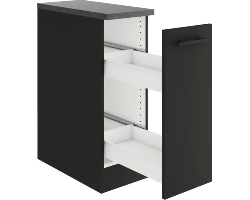 Meuble bas de cuisine avec deux tiroirs coulissants