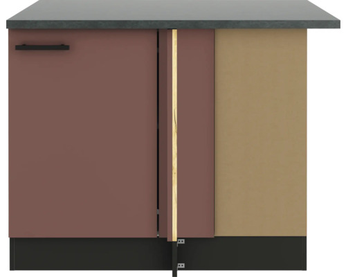 Meuble bas de cuisine avec porte et tiroir