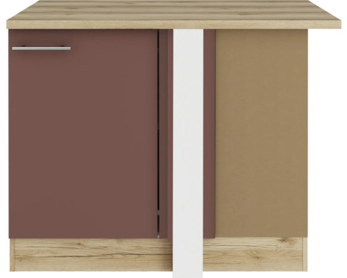 Meuble bas de cuisine avec porte et tiroir