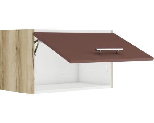 Élément haut avec porte s''ouvrant vers le haut et poignée