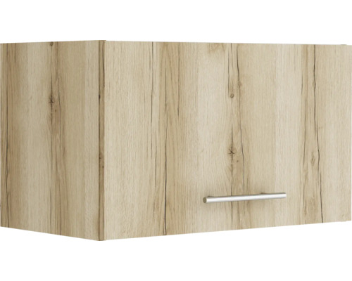 Armoire suspendue à trappe Optifit Livorno290 lxpxh 60x34,6x35,2 cm chêne sauvage mat structuré démontée