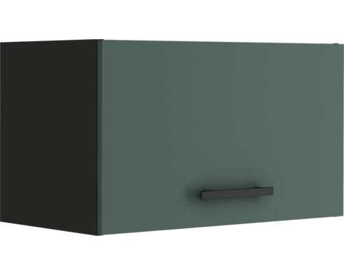 Armoire suspendue à trappe Optifit Verona 405 lxpxh 60x34,6x35,2 cm vert mat démontée