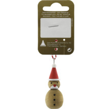Holz Schneemann Weihnachtsbaumschmuck zum Aufhängen