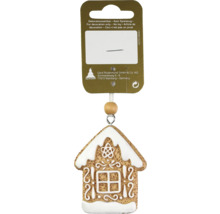 Lebkuchenhaus als Weihnachtsbaumschmuck
