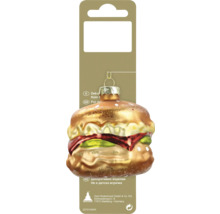 Hamburger als Weihnachtsbaumschmuck