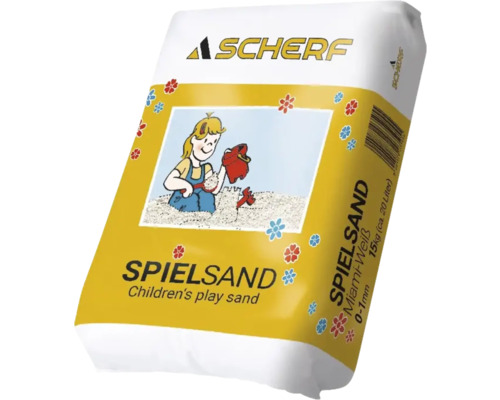 Spielsand 0-1 mm miami-weiss 15 kg = ca. 20 Liter Füllmenge