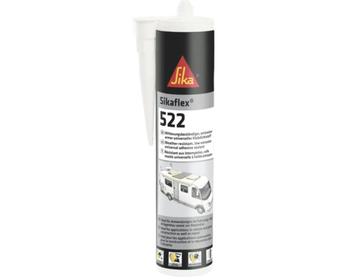 Sikaflex 522 mastic adhésif blanc 300 ml