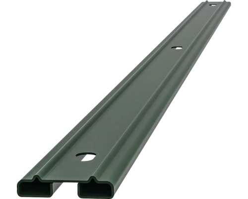 Baguette de profilé baguette de recouvrement Multi 83 cm, vert Profilé de poteau métallique avec trous