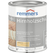 Remmers Hirnholzschutz Incolore, boîte de 0,75 litre pour la protection des surfaces de coupe