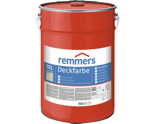 Peinture couvrante pour bois Remmers gris clair 10 l