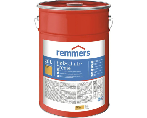 Crème de protection du bois Remmers chêne clair 20 l