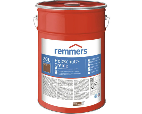 Crème de protection du bois Remmers noyer 20 l