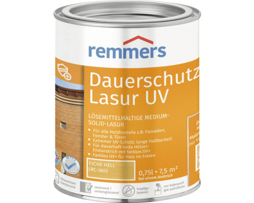 Remmers Langzeitlasur UV eiche hell 750 ml