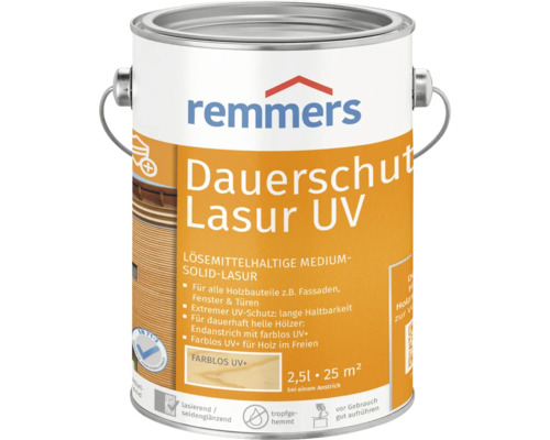 Remmers Dauerschutz Lasur UV Holzlasur Gebinde