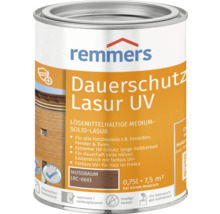 Remmers Dauerschutz Lasur UV Nussbaum, Holzlasur in einer Dose
