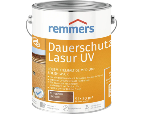 Remmers Langzeitlasur UV nussbaum 5 l