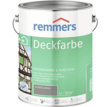 Remmers Deckfarbe, dunkelgrau, 5 Liter Dose