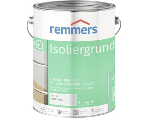 Remmers Isoliergrund Blanc, bidon de 5 litres