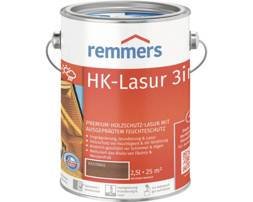 Remmers HK-Lasur kastanie 2.5 l