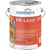 Remmers HK-Lasur 3 en 1 Lasure pour bois acajou en bidon de 2,5 litres