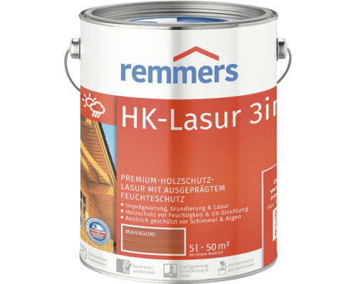 Lasure HK Remmers acajou 5 l