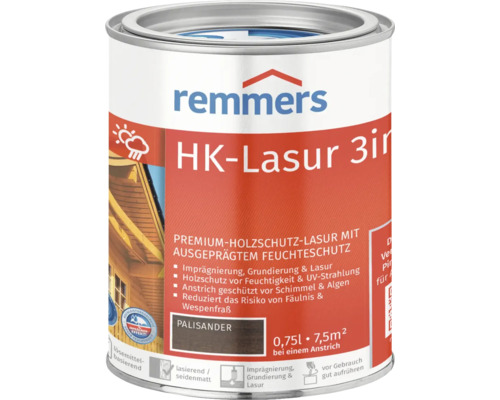 Lasure HK Remmers palissandre 750 ml