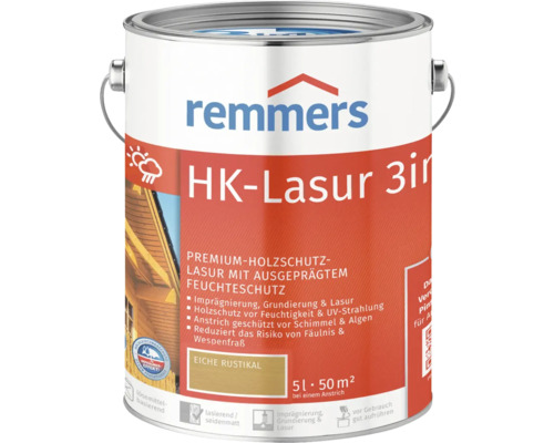 Lasure HK Remmers chêne rustique 5 l