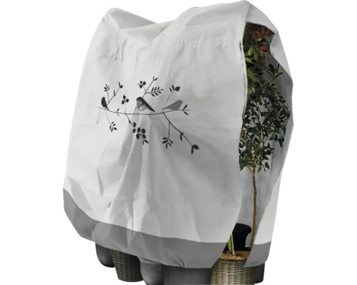 Housse de protection pour plantes avec motif d''oiseaux pour protéger les plantes