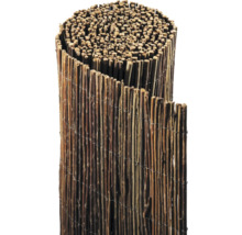 Rollzaun aus Naturmaterialien für den Garten