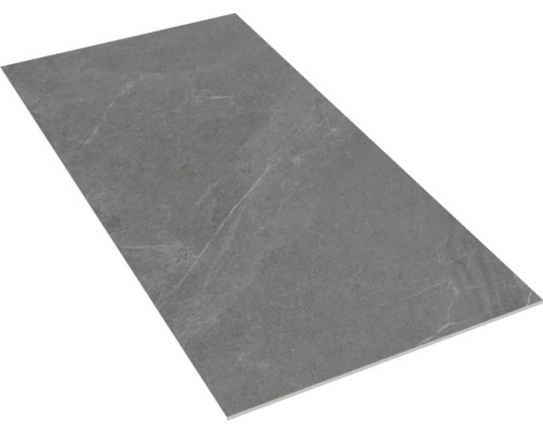 Carrelage gris aspect marbre