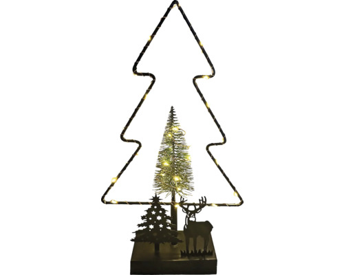 LED arbre déco h 35 cm