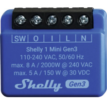Shelly 1 Mini Gen3 WLAN-Schalter