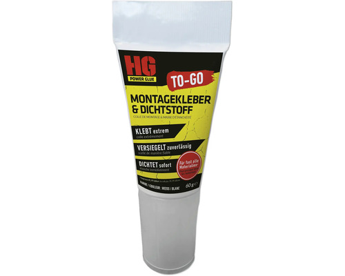 HG colle de montage et produit d''étanchéité Tube To-Go