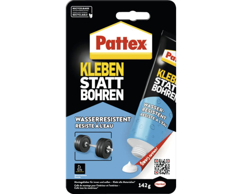 Pattex Kleben statt Bohren Colle de montage emballage