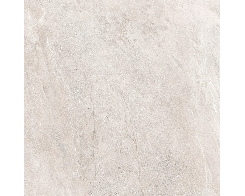 Nahaufnahme einer Bodenfliese mit Steinoptik