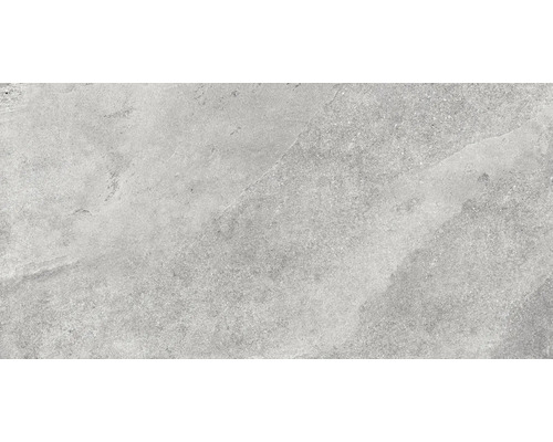 Dalle de terrasse en grès cérame fin FLAIRSTONE City Wave grey bord rectifié 120 x 60 x 2 cm