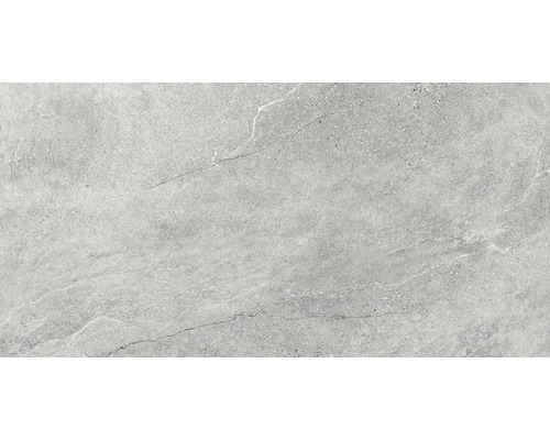 Carreau de sol gris aspect pierre