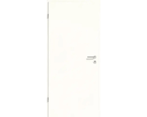Portes de protection contre l'incendie PROFI Laminit blanc 86.0x198.5 mm gauche Porte intérieure blanche avec garniture de poignée