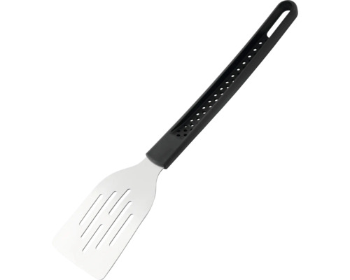 Spatule à griller en acier inoxydable avec manche en plastique
